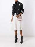 flap closure shoulder bag