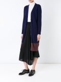 long ribbed cardigan