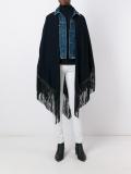fringed wide scarf