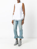 frill trim top