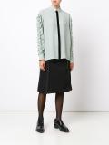 ruffled sleeve shirt