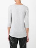 three-quarters sleeve T-shirt