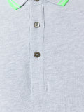 neon detail polo shirt