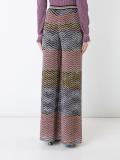 zig zag palazzo pants 