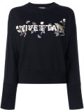 logo print sweatshirt
