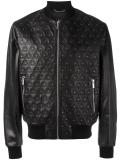 studded embroidered triangle jacket