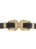 double buckle belt 