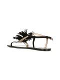 fringed flat sandals