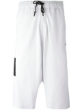 drawstring track shorts 
