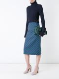 heart print 'Sigma' skirt