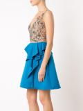 embroidered top dress