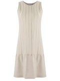 round neck knit dress