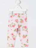 rose print leggings