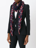 butterfly print scarf