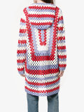crochet hooded cardigan