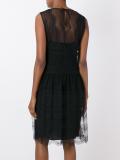 sleeveless lace dress