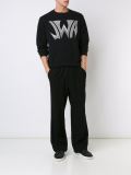 logo print sweatshirt