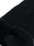 fur trim gloves