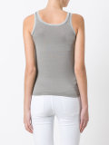 knitted silk vest 
