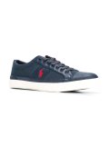 embroidered logo sneakers