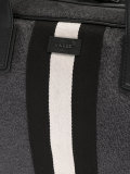 striped holdall