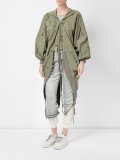 垂坠感和服式派克外套