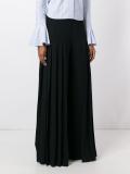 pleated palazzo pants