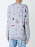 multi print sweatshirt