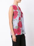 floral print top