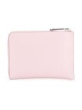 studded zip-around wallet