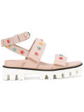 star studded strapped sandals