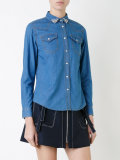 stoned collar denim shirt 