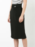 high waist pencil skirt