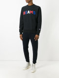 Beams print sweatshirt