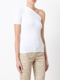 single shoulder blouse