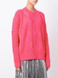 geometric pattern sweater