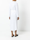 long belted shirt dress 