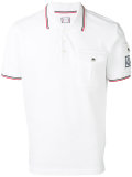 contrast piping polo shirt