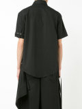 neck strap shortsleeved shirt