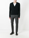 button-up cardigan