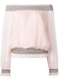 off-shoulders blouse