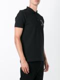 'L' embroidered polo shirt
