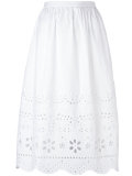 broderie anglaise skirt