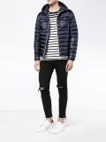 hooded puffer jacket