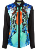 printed panel shirt 