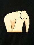elephant intarsia jumper 