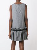 'Semiha' ruffled hem dress