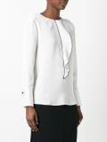 appliqué detail blouse 