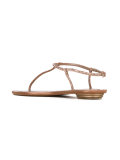 crystal strap sandals