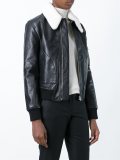 lamb fur collar jacket